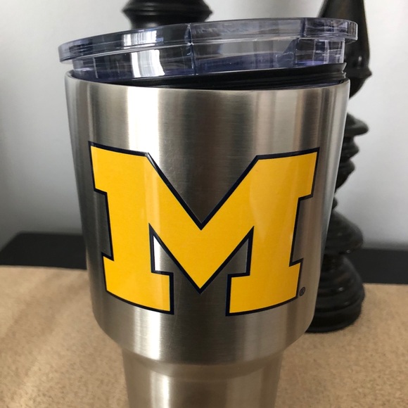 🆕MICHIGAN/U of M Stainless Steel Insulated Tumbler 30 oz - Picture 4 of 6